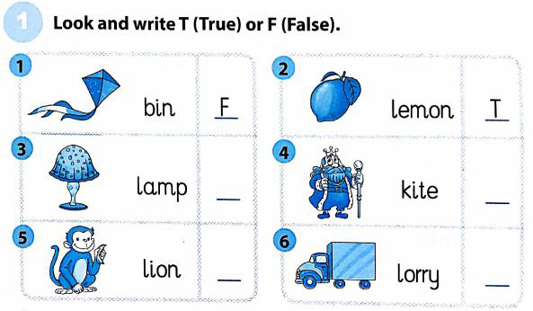 Phiếu bài tập cuối tuần môn Tiếng Anh lớp 1 - Tuần 30