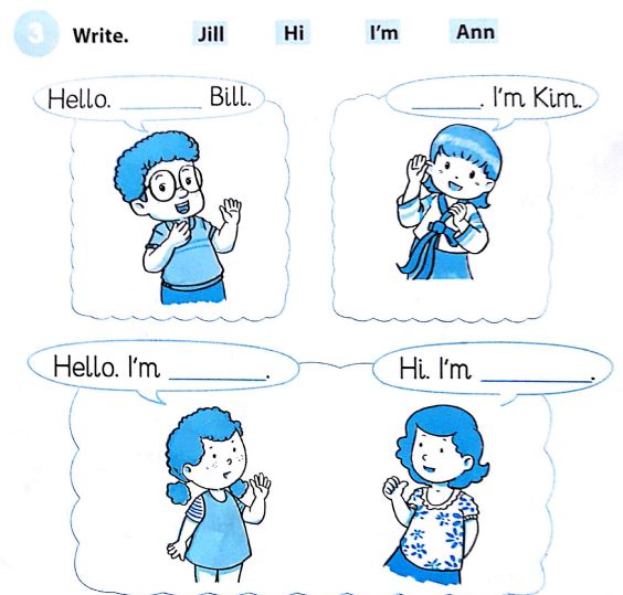 Phiếu bài tập cuối tuần môn Tiếng Anh lớp 1 - Tuần 34