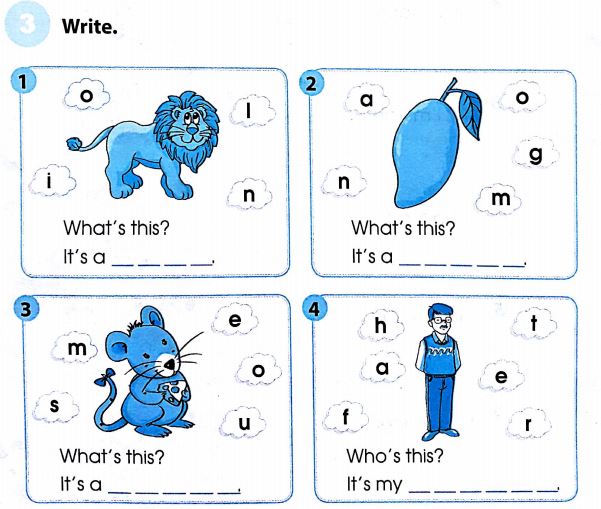 Phiếu bài tập cuối tuần môn Tiếng Anh lớp 1 - Tuần 35 (Đề 1)