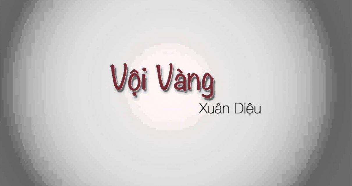 Phân tích bài thơ Vội vàng đoạn 2