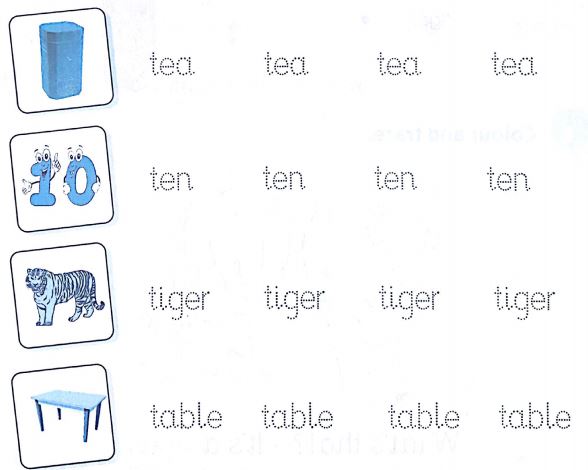 Phiếu bài tập cuối tuần môn Tiếng Anh lớp 2 - Tuần 21