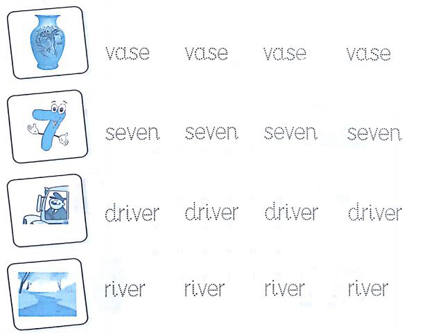 Phiếu bài tập cuối tuần môn Tiếng Anh lớp 2 - Tuần 26