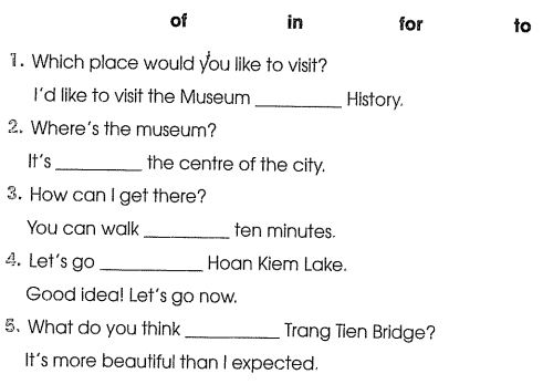 Bài tập cuối tuần môn Tiếng Anh lớp 5 - Tuần 32