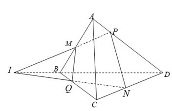 Đề kiểm tra 15 phút lớp 11 Hình học chương 2 - Đề số 1