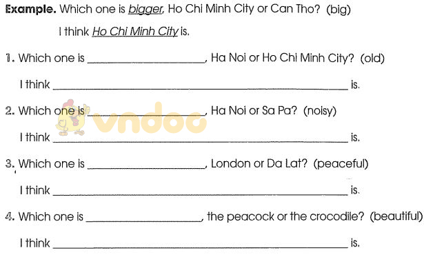 Bài tập cuối tuần môn Tiếng Anh lớp 5 - Tuần 34