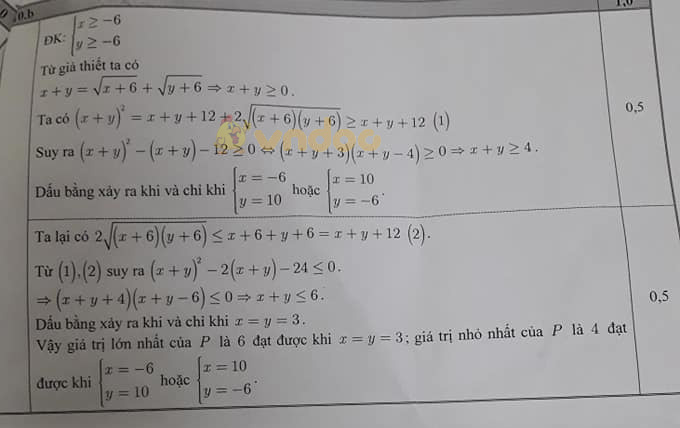 Đề thi khảo sát chất lượng lớp 9 môn Toán Sở GD&ĐT Bắc Ninh năm học 2018 - 2019