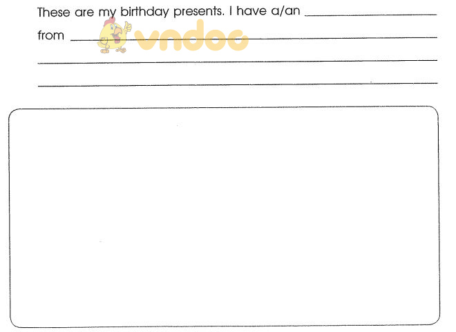 Bài tập cuối tuần môn Tiếng Anh lớp 3 - Tuần 24