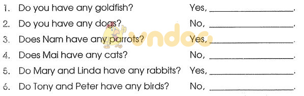 Bài tập cuối tuần môn Tiếng Anh lớp 3 - Tuần 27