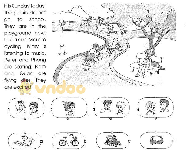 Bài tập cuối tuần môn Tiếng Anh lớp 3 - Tuần 31