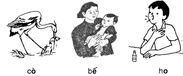 Giải vở bài tập Tiếng Việt 1 bài 11: Ôn tập