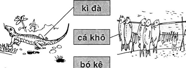 Giải vở bài tập Tiếng Việt 1 bài 20: k kh