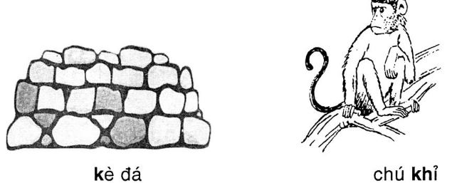 Giải vở bài tập Tiếng Việt 1 bài 20: k kh