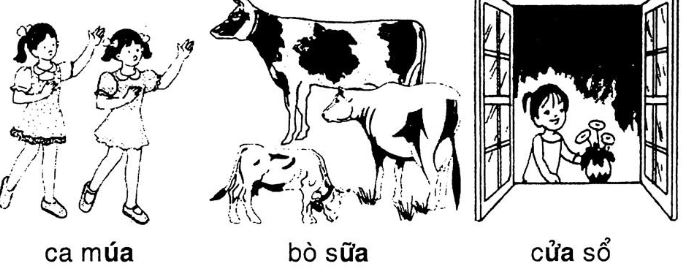 Giải vở bài tập Tiếng Việt 1 bài 30: ua ưa