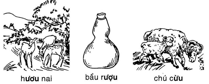 Giải vở bài tập Tiếng Việt 1 bài 42: ưu ươu