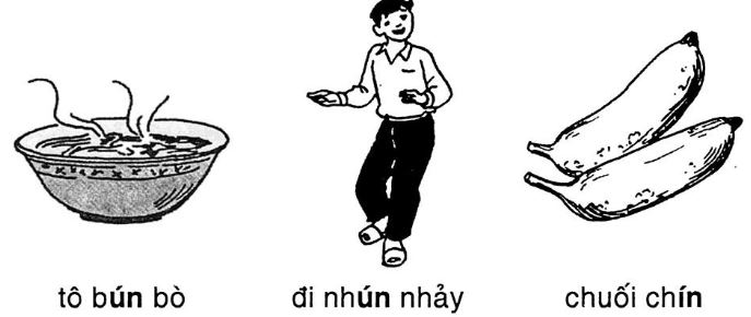 Giải vở bài tập Tiếng Việt 1 bài 48: in un