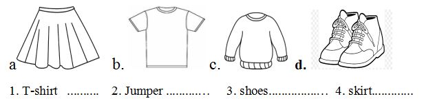 Bài tập tiếng Anh lớp 4 chương trình mới Unit 17: How much is the T-shirt?