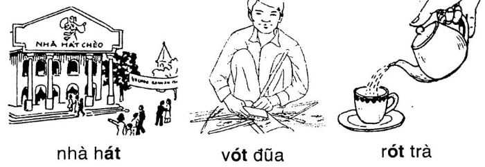 Giải vở bài tập Tiếng Việt 1 bài 68: ot at