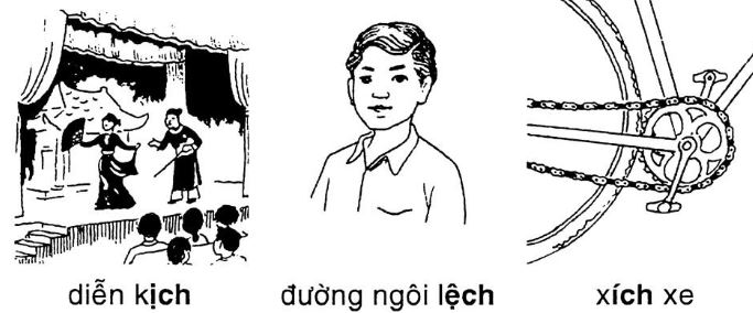 Giải vở bài tập Tiếng Việt 1 bài 82: ich êch