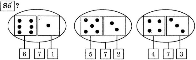 Giải Vở bài tập Toán 1 bài 17: Số 7