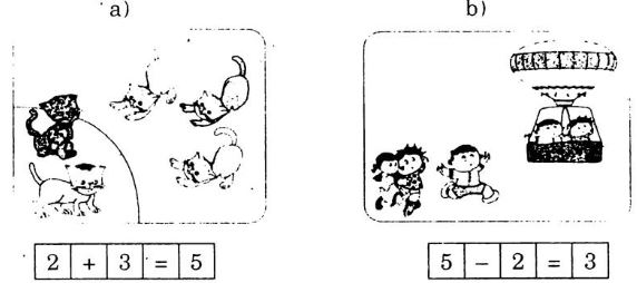 Giải Vở bài tập Toán 1 bài 43: Luyện tập chung