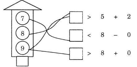Giải Vở bài tập Toán 1 bài 52: LUYỆN TẬP