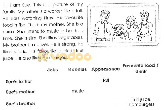 Bài tập cuối tuần môn Tiếng Anh lớp 4 - Tuần 22