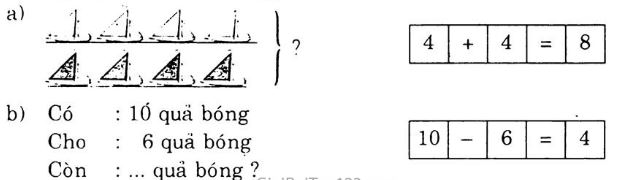 Giải Vở bài tập Toán 1 bài 60