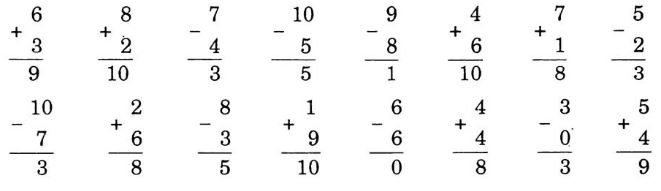 Giải Vở bài tập Toán 1 bài 62