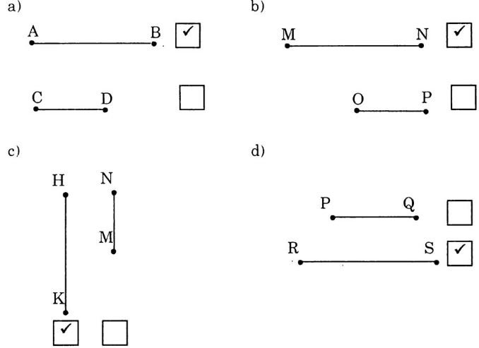 Giải Vở bài tập Toán 1 bài 67: ĐỘ DÀI ĐOẠN THẲNG