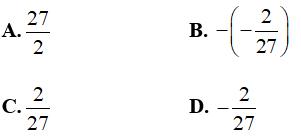 Phép trừ phân số
