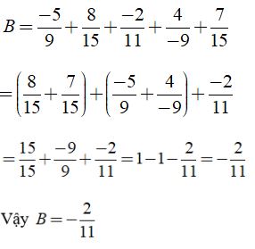 Tính chất cơ bản của phép cộng phân số