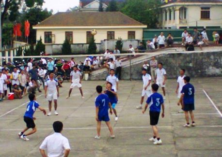 Kể về một trận thi đấu bóng chuyền