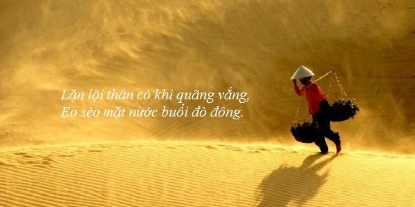 Cảm nhận về âm hưởng văn học dân gian qua bài thơ Thương Vợ của Trần Tế Xương