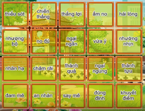 Trạng Nguyên Tiếng Việt Lớp 2 Vòng 16