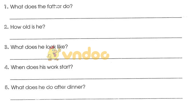 Bài tập cuối tuần môn Tiếng Anh lớp 4 - Tuần 26