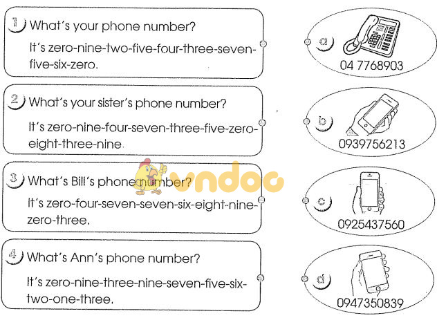 Bài tập tiếng Anh lớp 4 chương trình mới Unit 18 có đáp án