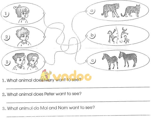 Bài tập tiếng Anh lớp 4 chương trình mới Unit 18 và Unit 19 có đáp án