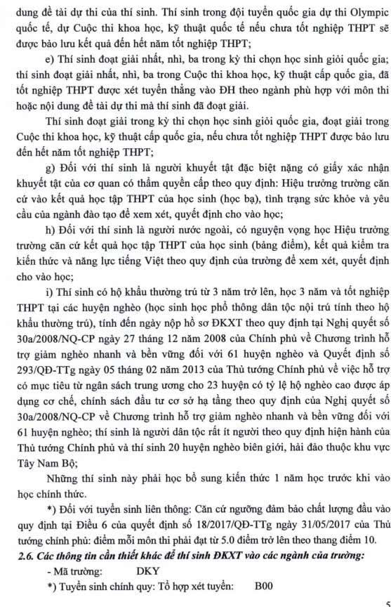 Phương án tuyển sinh của trường Đại học Kỹ thuật Y tế Hải Dương