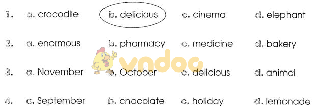 Bài tập cuối tuần môn Tiếng Anh lớp 4 - Tuần 34