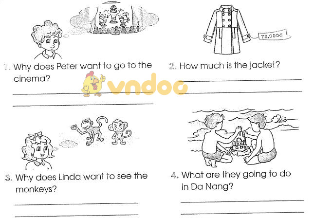 Bài tập cuối tuần môn Tiếng Anh lớp 4 - Tuần 35