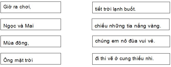Đề thi thử môn Tiếng Việt lớp 1 trường Archimedes School