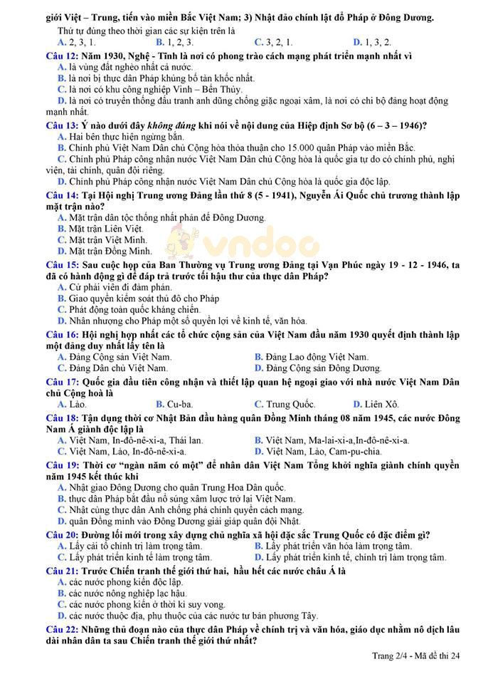 Đề thi giữa học kì 2 lớp 9 môn Toán trường THCS Ngô Sĩ Liên năm học 2018 - 2019 