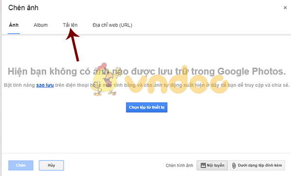 Cách chèn link vào ảnh trong Gmail