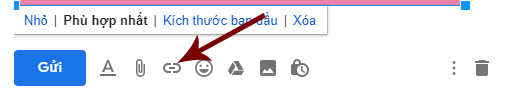 Chèn link ảnh trong Gmail