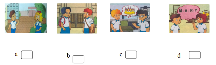 Đề thi học kì 2 lớp 3 môn Tiếng Anh