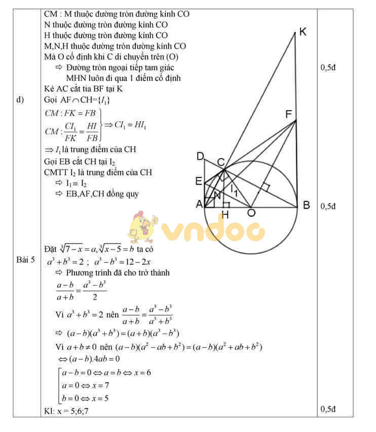 Đề thi khảo sát lớp 9 môn Toán trường THCS Nguyễn Du năm học 2018 - 2019 (Vòng 2)