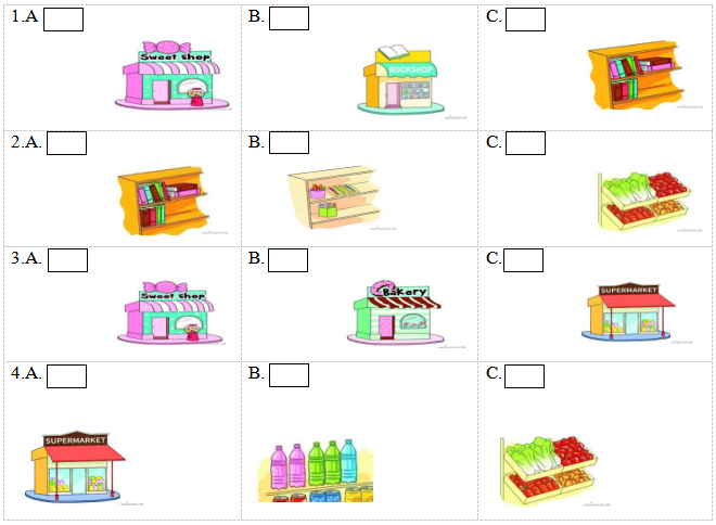 Đề thi học kì 2 lớp 4 môn Tiếng Anh