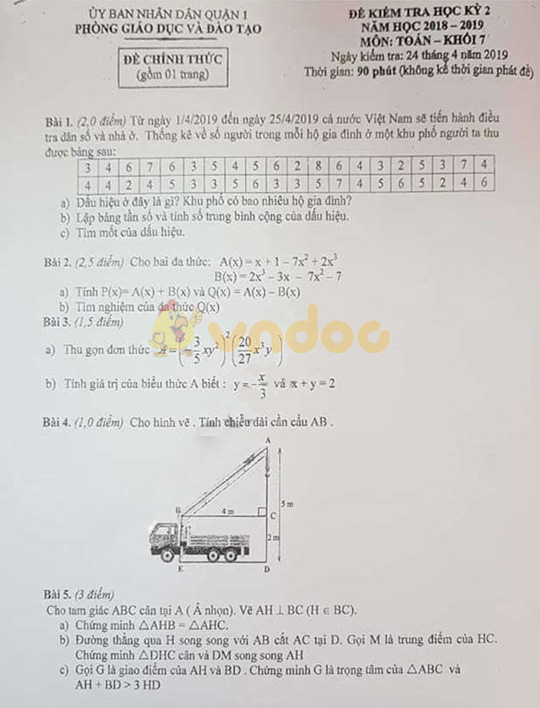 đề Thi Học Ki 2 Lớp 7 Mon Toan Phong Gd đt Quận 1 Năm Học 18