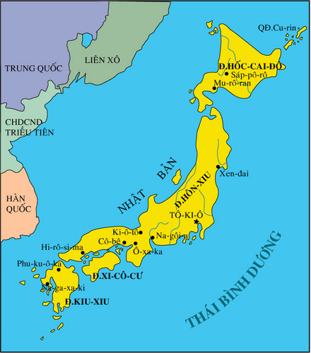 Lược đồ Nhật bản