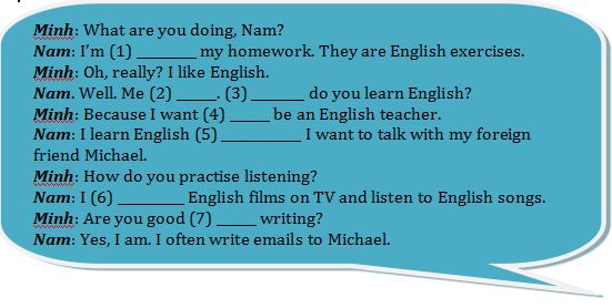 Trắc nghiệm Tiếng Anh lớp 5 Unit 7 How Do You Learn English?